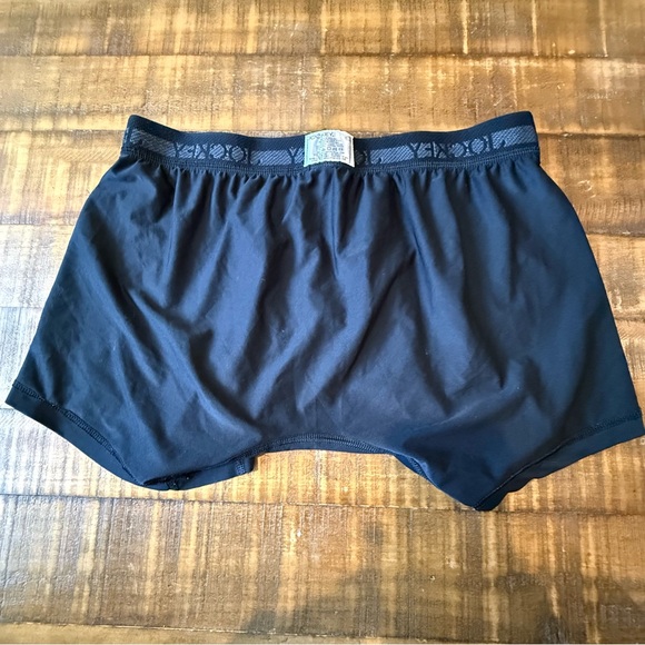 Jockey Black Men’s Boxer Briefs with Branded Waistband - Picture 6 of 7